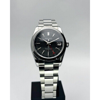 Custom Grand Seiko Mod • Premium Black GS GMT SBGJ003 • 36mm